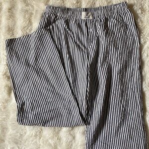 Stylish Striped Wide Leg Pants